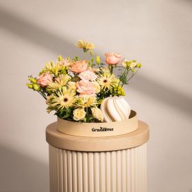 Kindling Blossom Round Tray