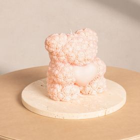 Melosa Rose Teddy Candle