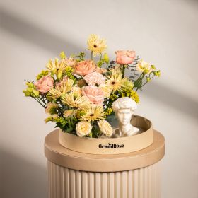 Ivory Gardenia Gerbera David - Candle Edition