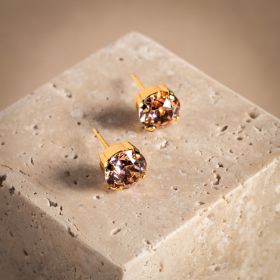 Caroline Svedbom Classic Stud Earrings – Vintage Rose