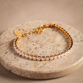 Caroline Svedbom Zara Crystal Tennis Bracelet