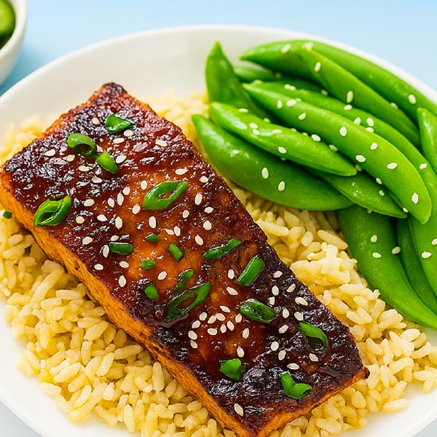 Asian-Glazed Salmon – Sweet, Savory & So Easy
